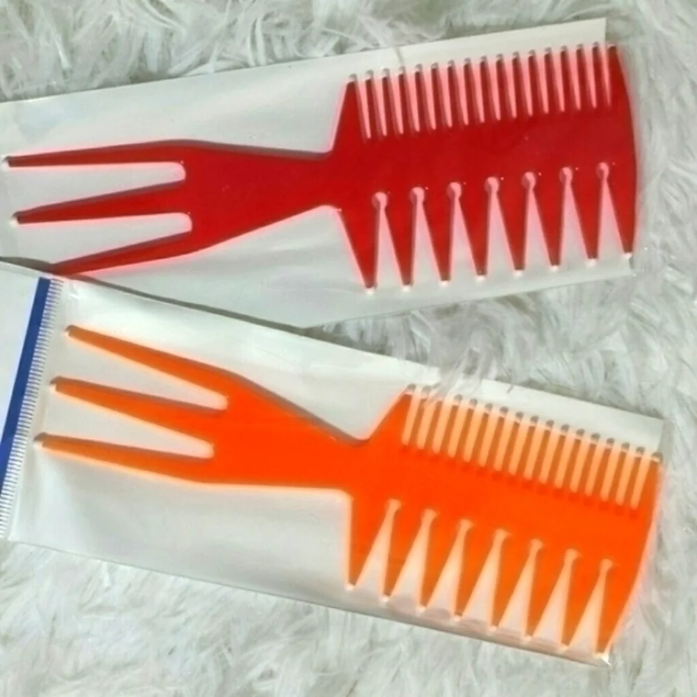 🛍Fish Combs Set Of 2- Red, Orange